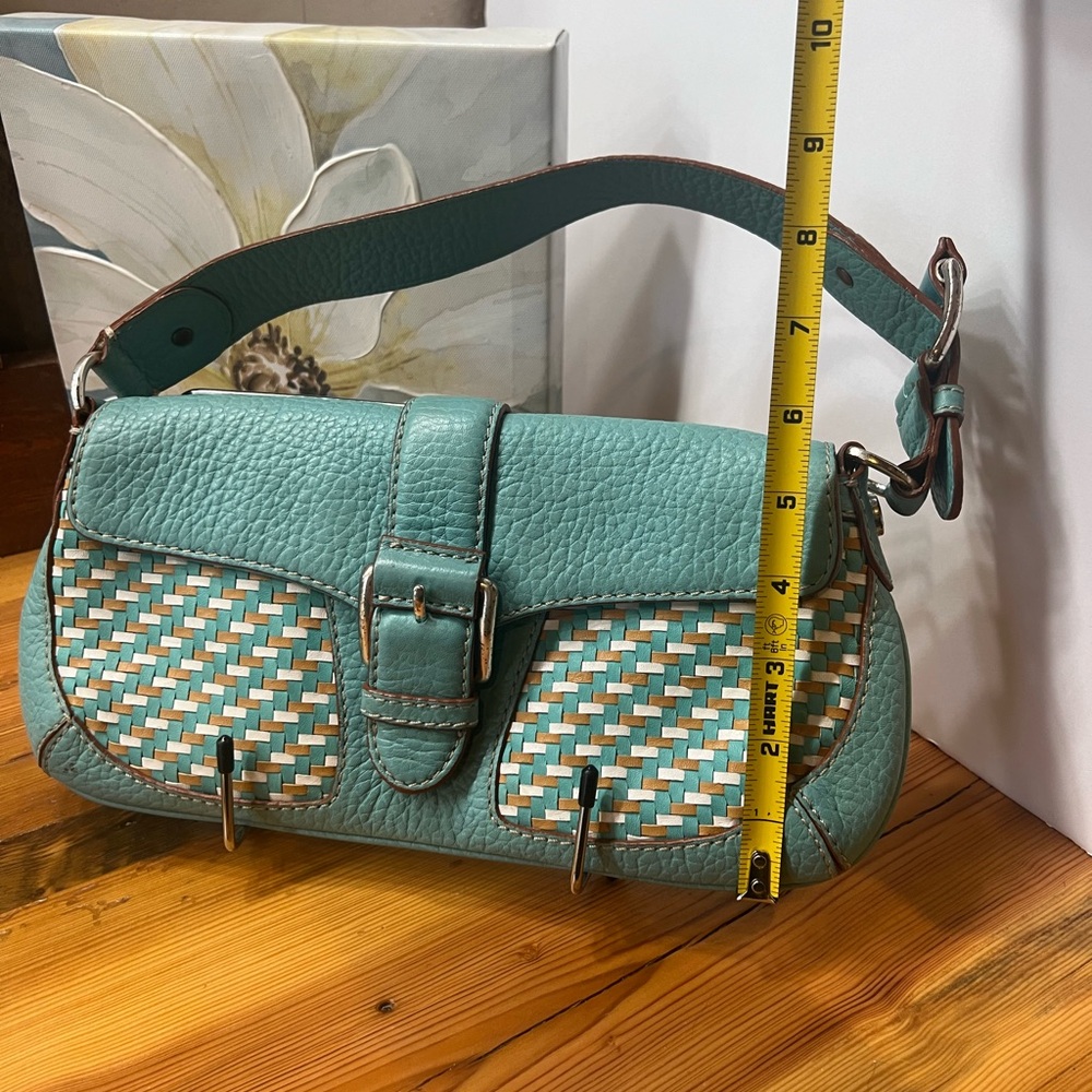 Michael kors  teal/turquoise shoulder bag - Picture 13 of 15